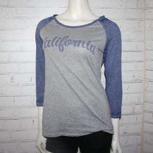 🌊💙🌁 LOL Vintage Tee · CALIFORNIA Graphic · L